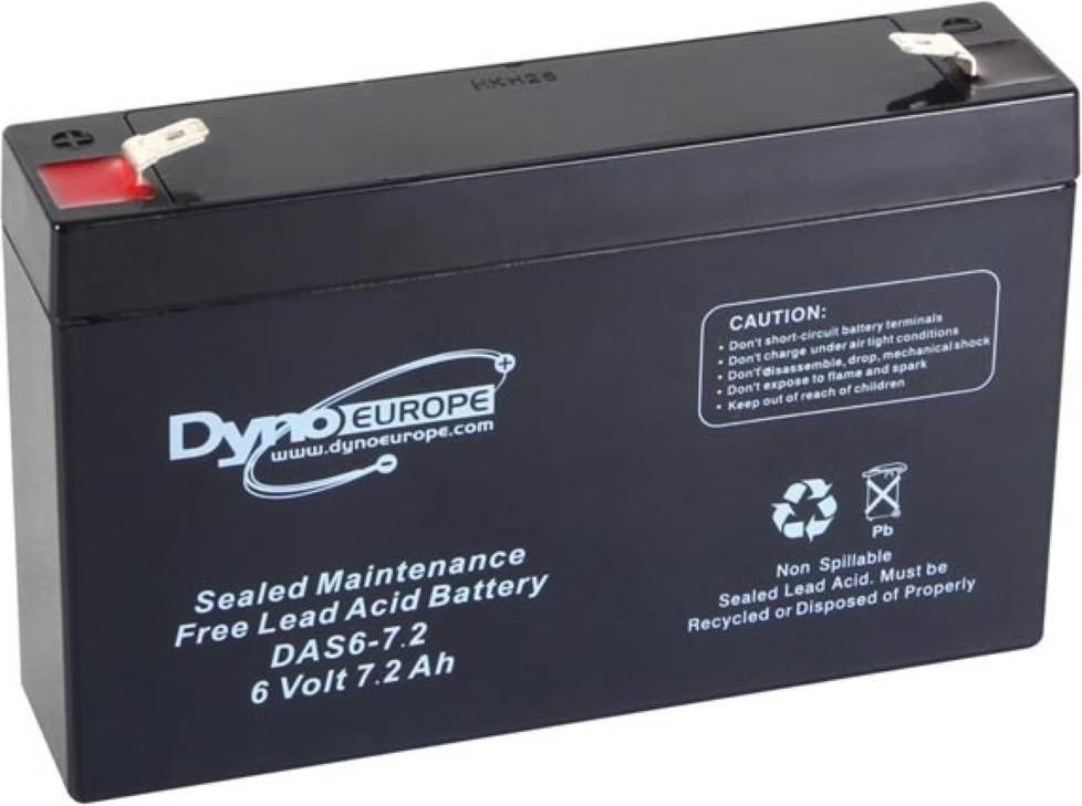 Dyno EUROPE Bleiakku AGM BATTERY 6 V 7.2 Ah - Staplertechnik24