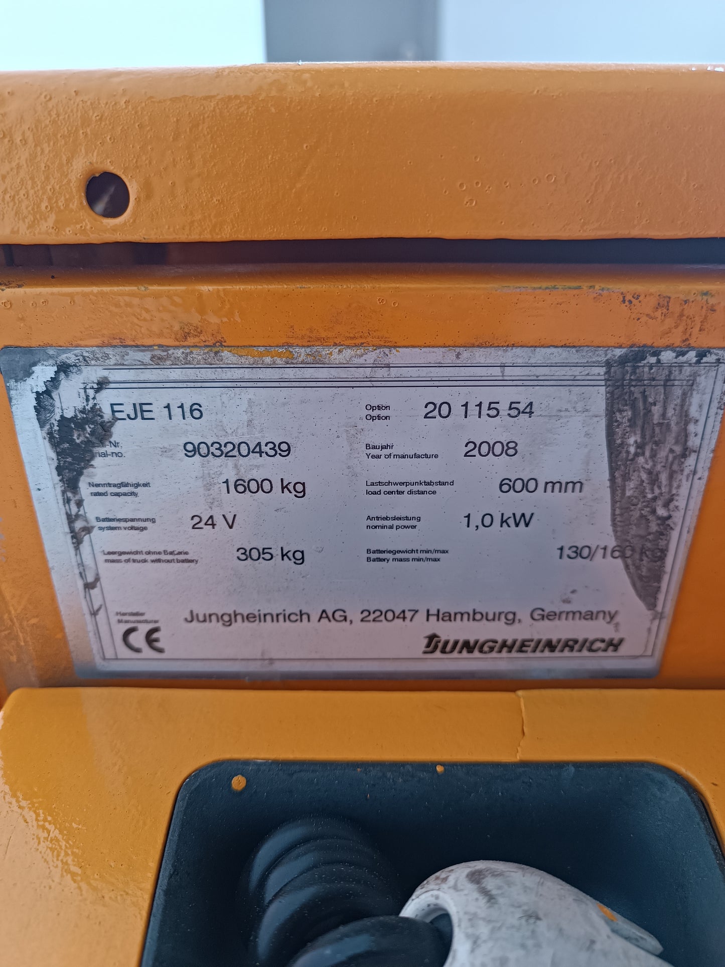 Jungheinrich EJE 116 Elektro-Niederhubwagen - Staplertechnik24