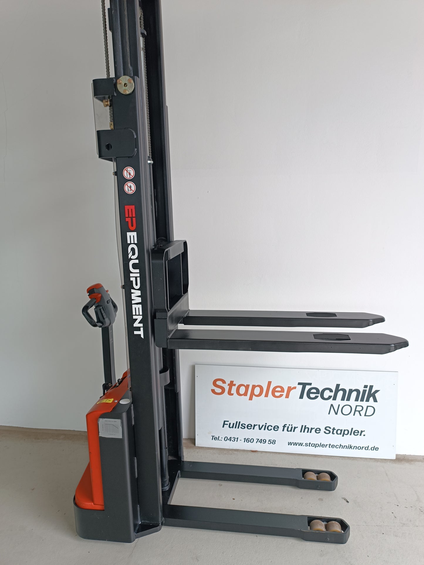 Hochhubwagen elektrisch 1000kg EP-Equipment ES10-10ES - Staplertechnik24