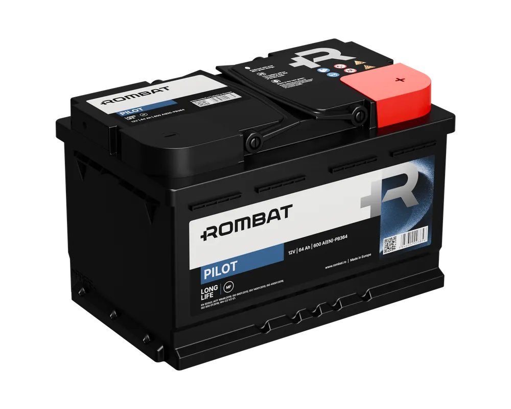 ROMBAT Pilot 12V - 64AH 600A - Staplertechnik24
