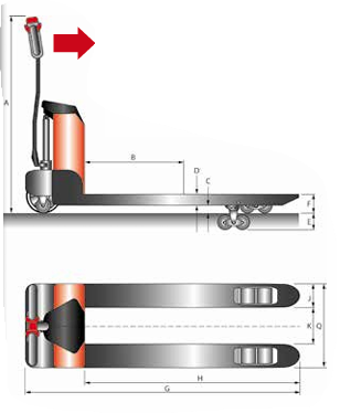 Schefer EHW 15 Premium Elektrischer Hubwagen (CBD15) - Staplertechnik24