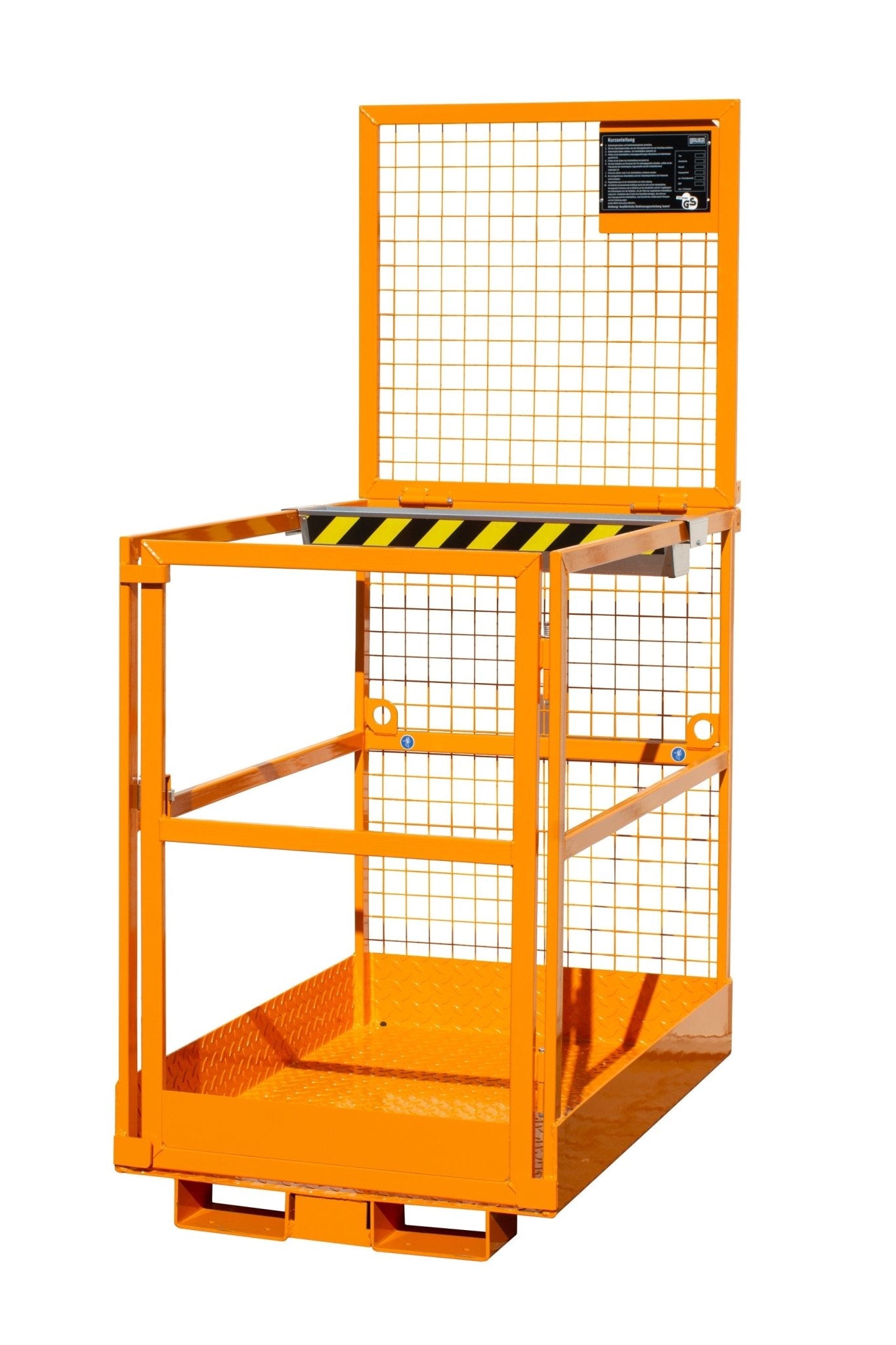 Arbeitsbühne MB - D/L, lackiert, Gelborange - Staplertechnik24 - 4427 - 12 - 0000 - 1