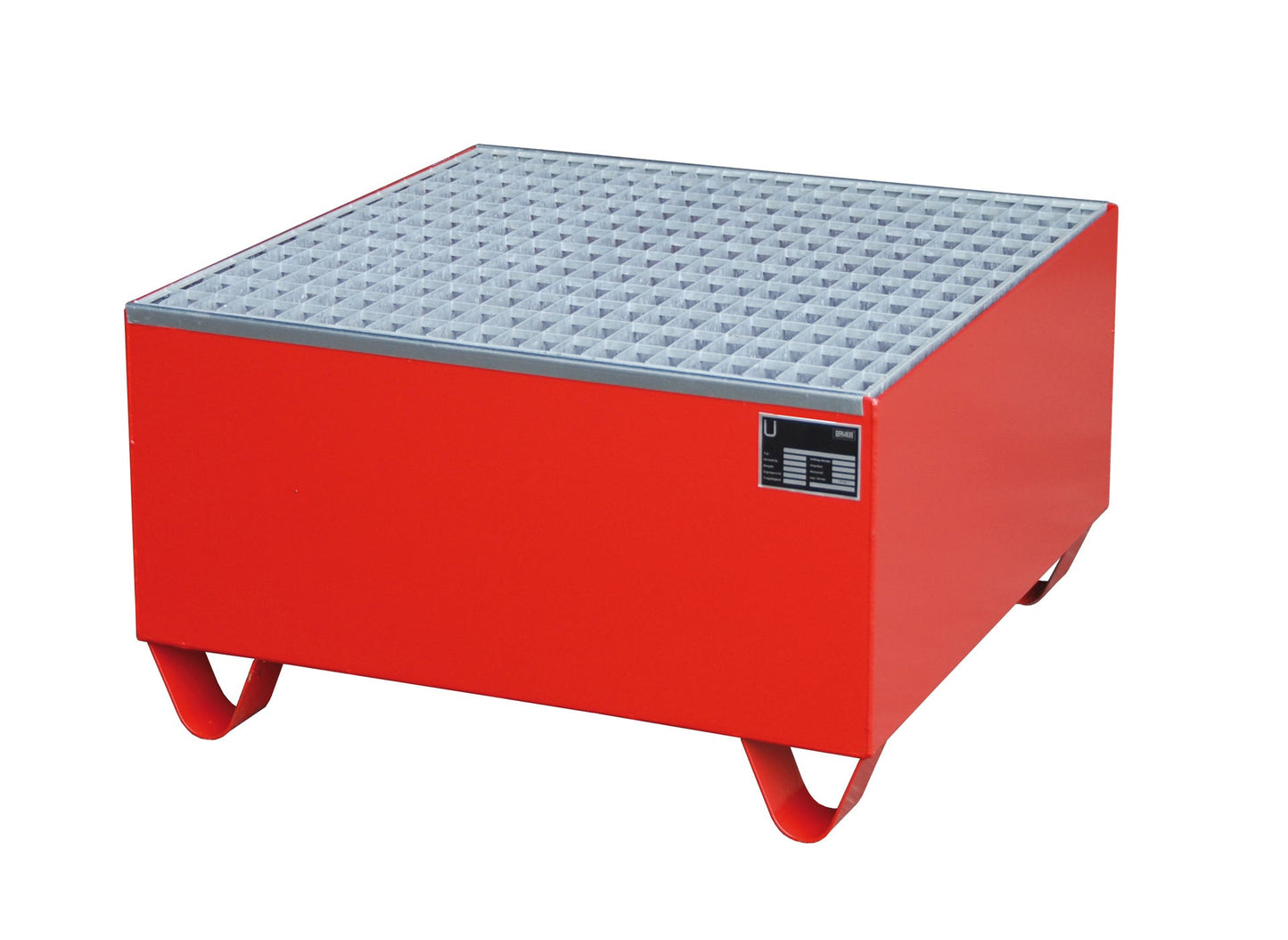 Auffangwanne 2002, lackiert, Feuerrot - Staplertechnik24 - 4471 - 01 - 0000 - 2