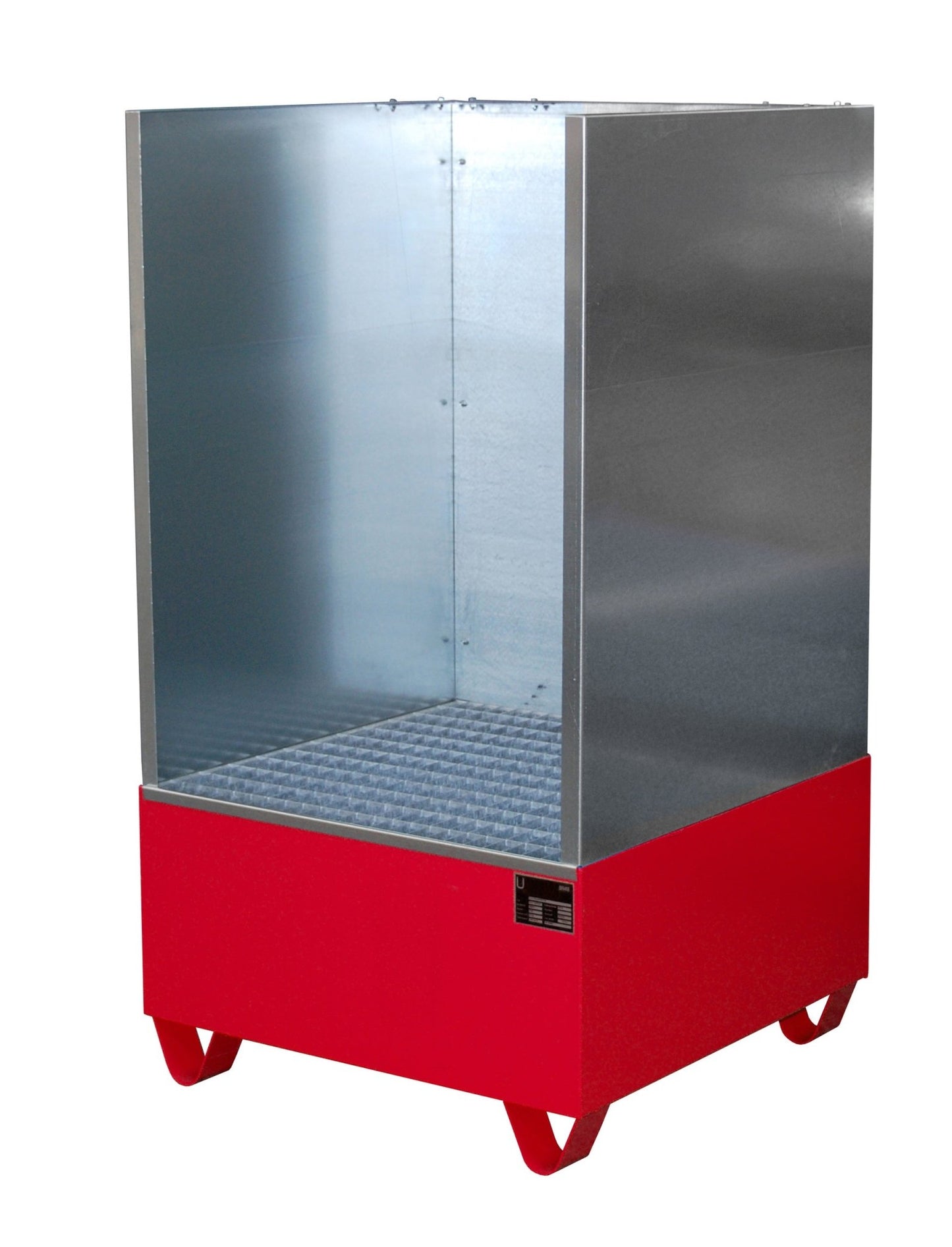 Auffangwanne 2002/SW, lackiert, Feuerrot - Staplertechnik24 - 4471 - 01 - 2000 - 2