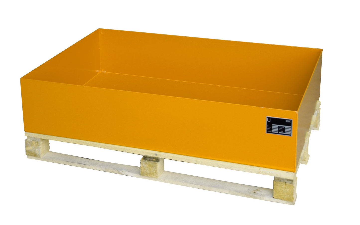 Auffangwanne 2008, lackiert, Gelborange - Staplertechnik24 - 4471 - 10 - 0000 - 1