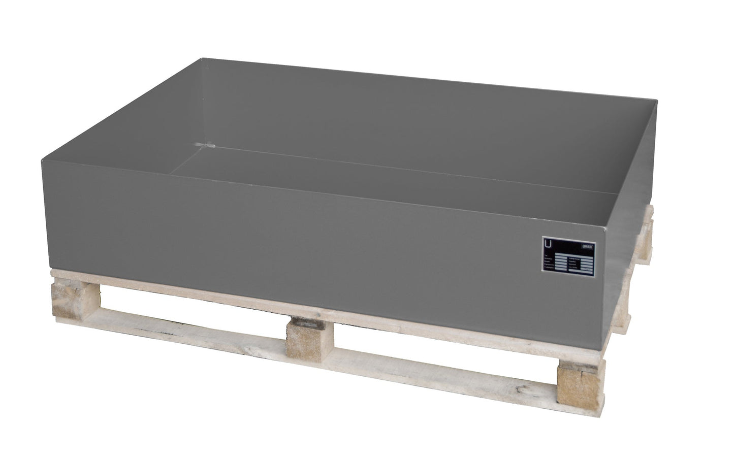 Auffangwanne 2008, lackiert, Mausgrau - Staplertechnik24 - 4471 - 10 - 0000 - 5