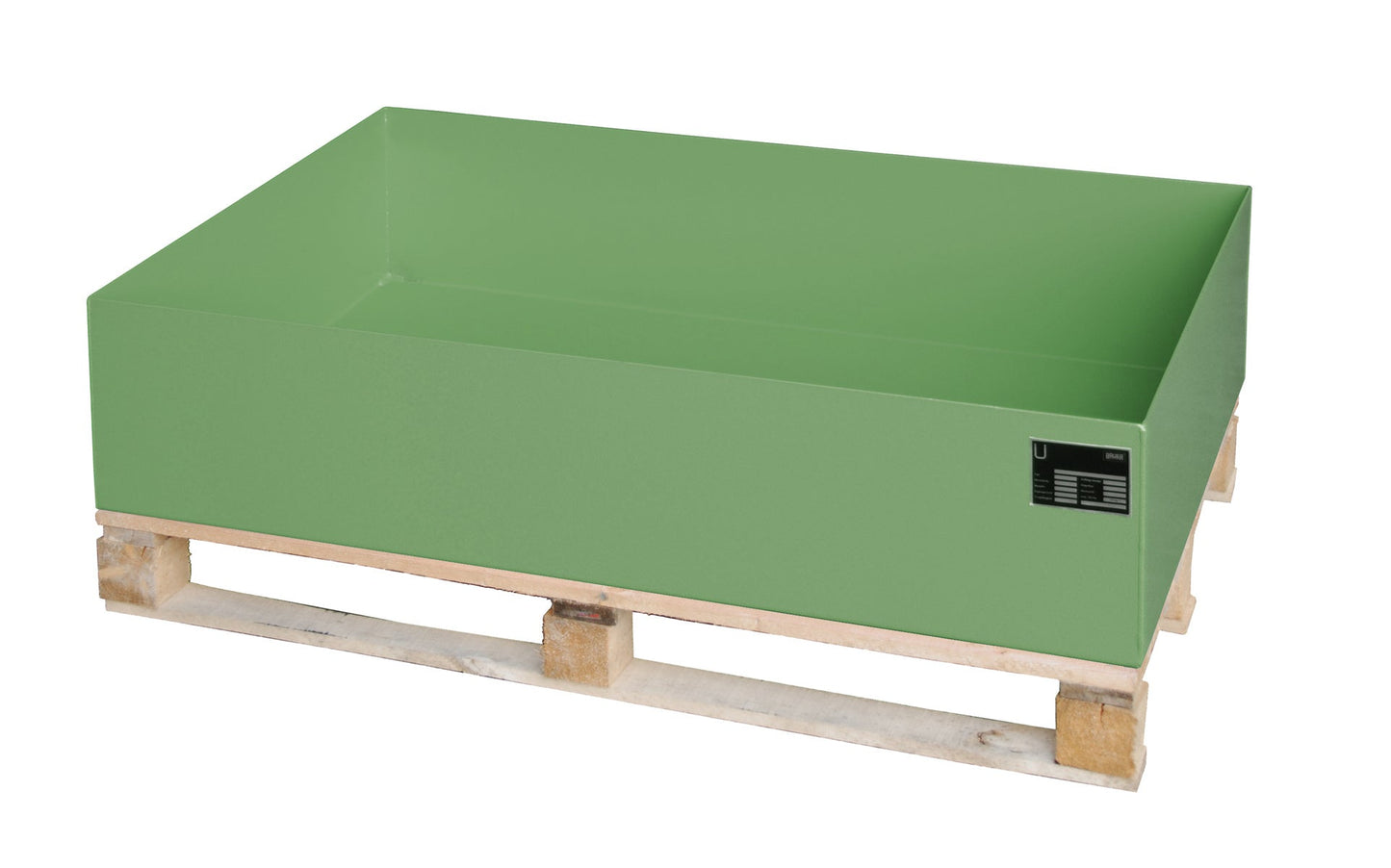 Auffangwanne 2008, lackiert, Resedagrün - Staplertechnik24 - 4471 - 10 - 0000 - 4