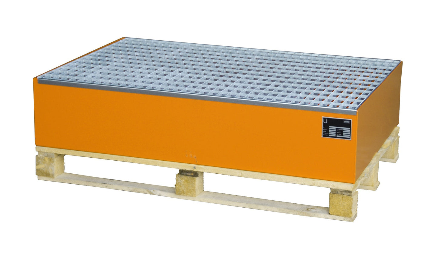 Auffangwanne 2010, lackiert, Gelborange - Staplertechnik24 - 4471 - 09 - 0000 - 1