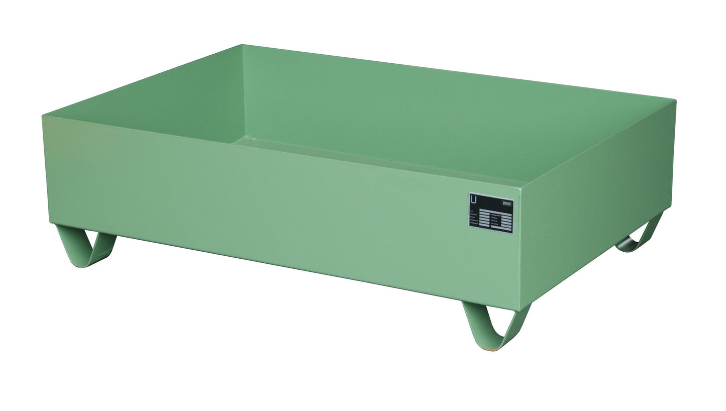 Auffangwanne 2016, lackiert, Resedagrün - Staplertechnik24 - 4471 - 08 - 0000 - 4