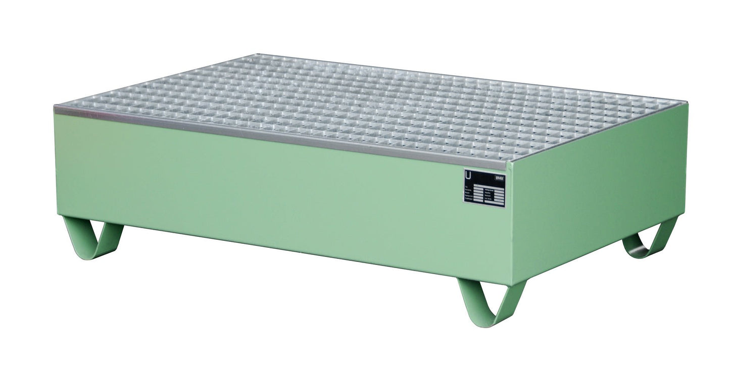 Auffangwanne 2018, lackiert, Resedagrün - Staplertechnik24 - 4471 - 07 - 0000 - 4