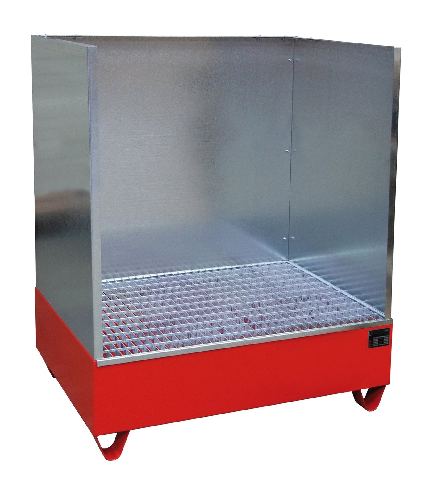 Auffangwanne 2018/SW, lackiert, Feuerrot - Staplertechnik24 - 4471 - 07 - 2000 - 2