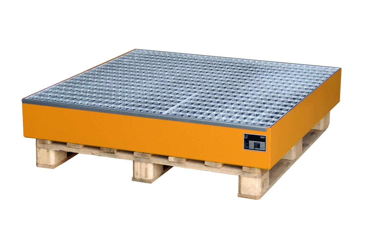 Auffangwanne 2028, lackiert, Gelborange - Staplertechnik24 - 4471 - 16 - 0000 - 1