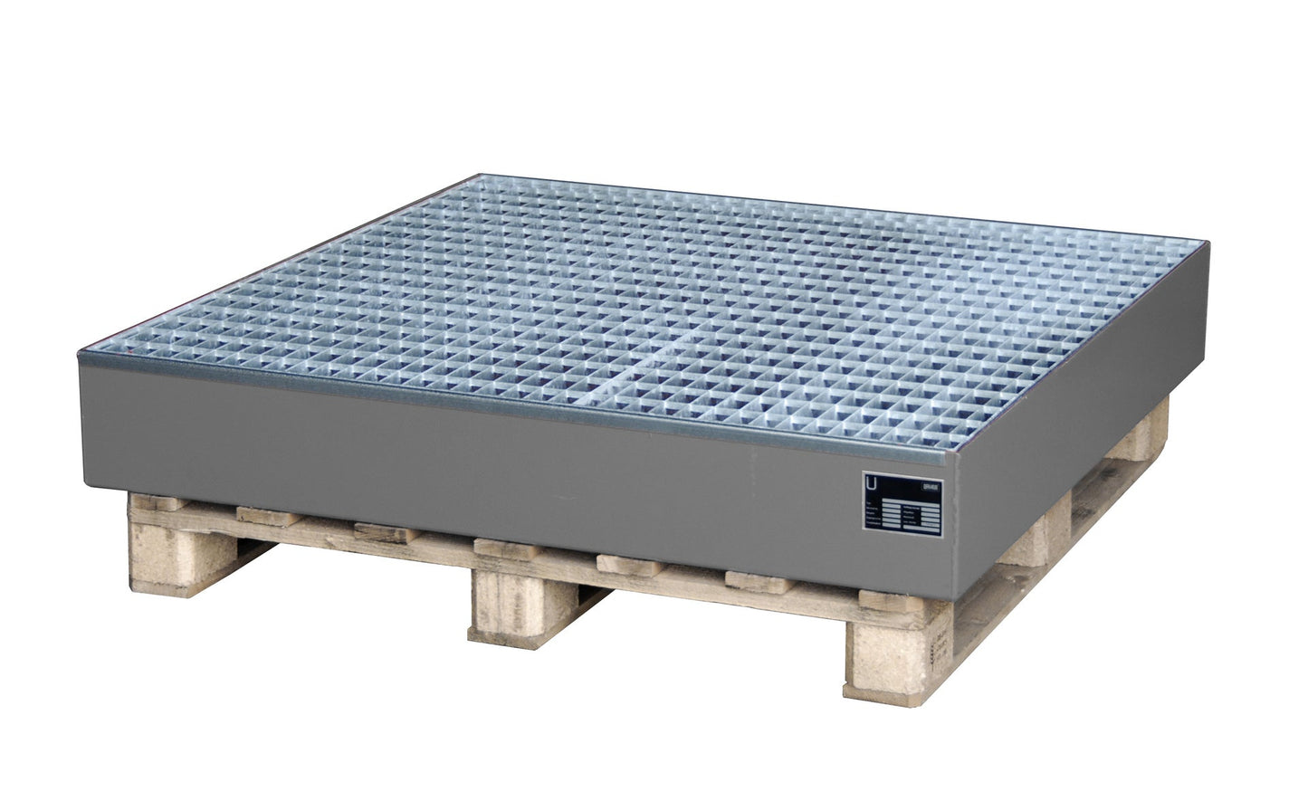 Auffangwanne 2028, lackiert, Mausgrau - Staplertechnik24 - 4471 - 16 - 0000 - 5