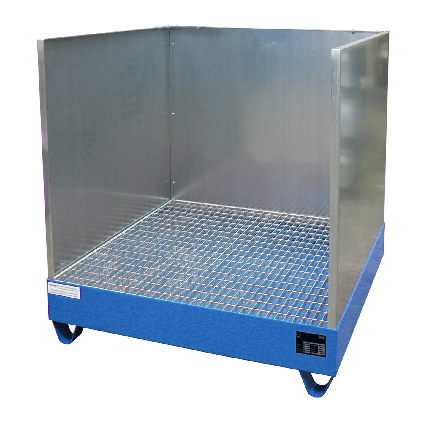 Auffangwanne 2032/SW, lackiert, Lichtblau - Staplertechnik24 - 4471 - 14 - 2000 - 3