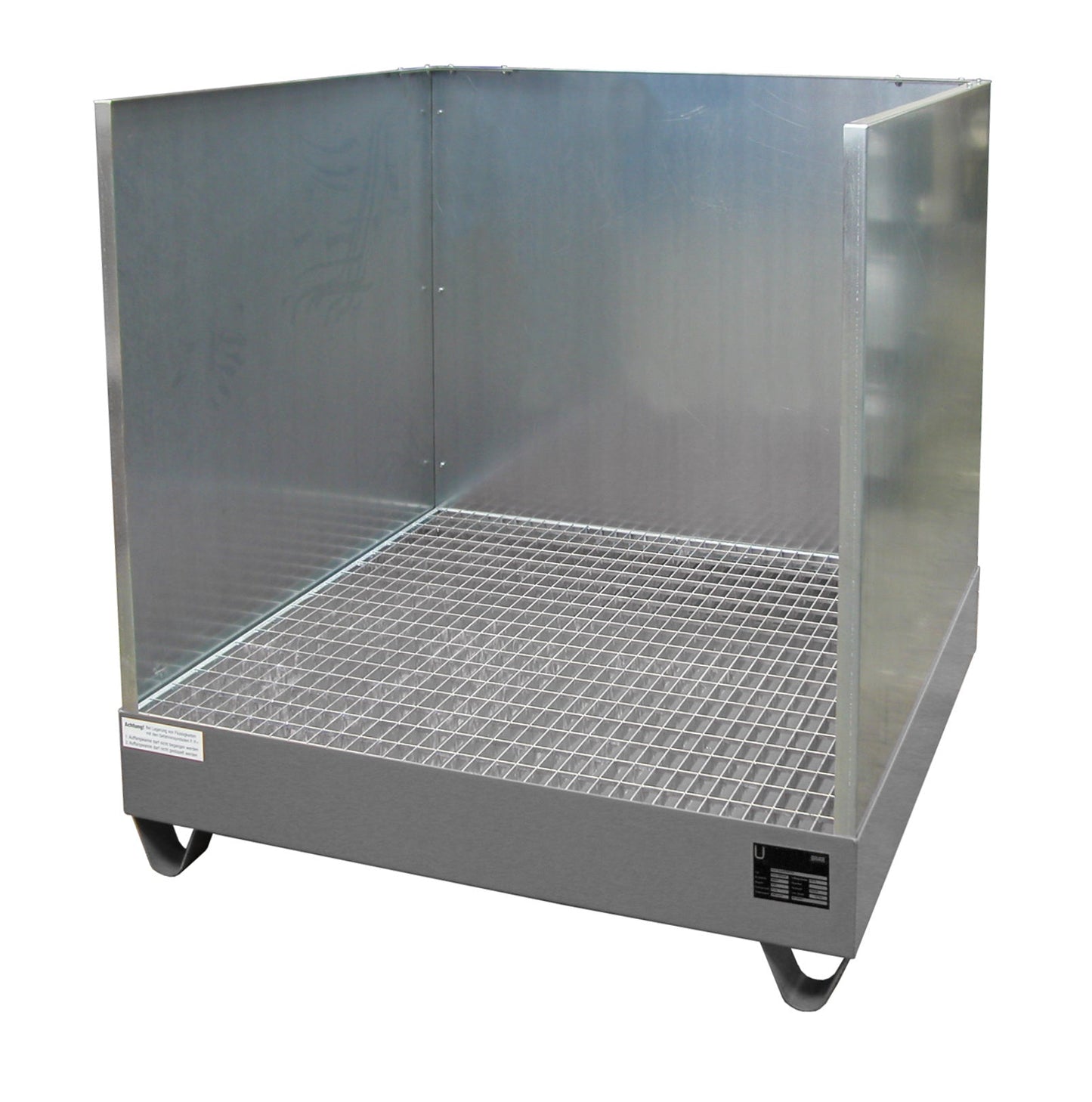 Auffangwanne 2032/SW, lackiert, Mausgrau - Staplertechnik24 - 4471 - 14 - 2000 - 5