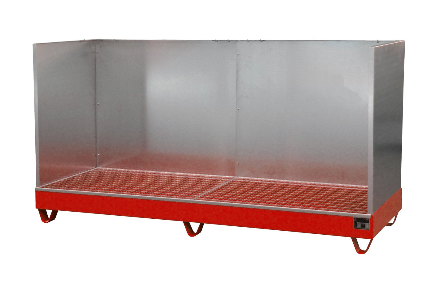 Auffangwanne 2042/SW, lackiert, Feuerrot - Staplertechnik24 - 4471 - 18 - 2000 - 2