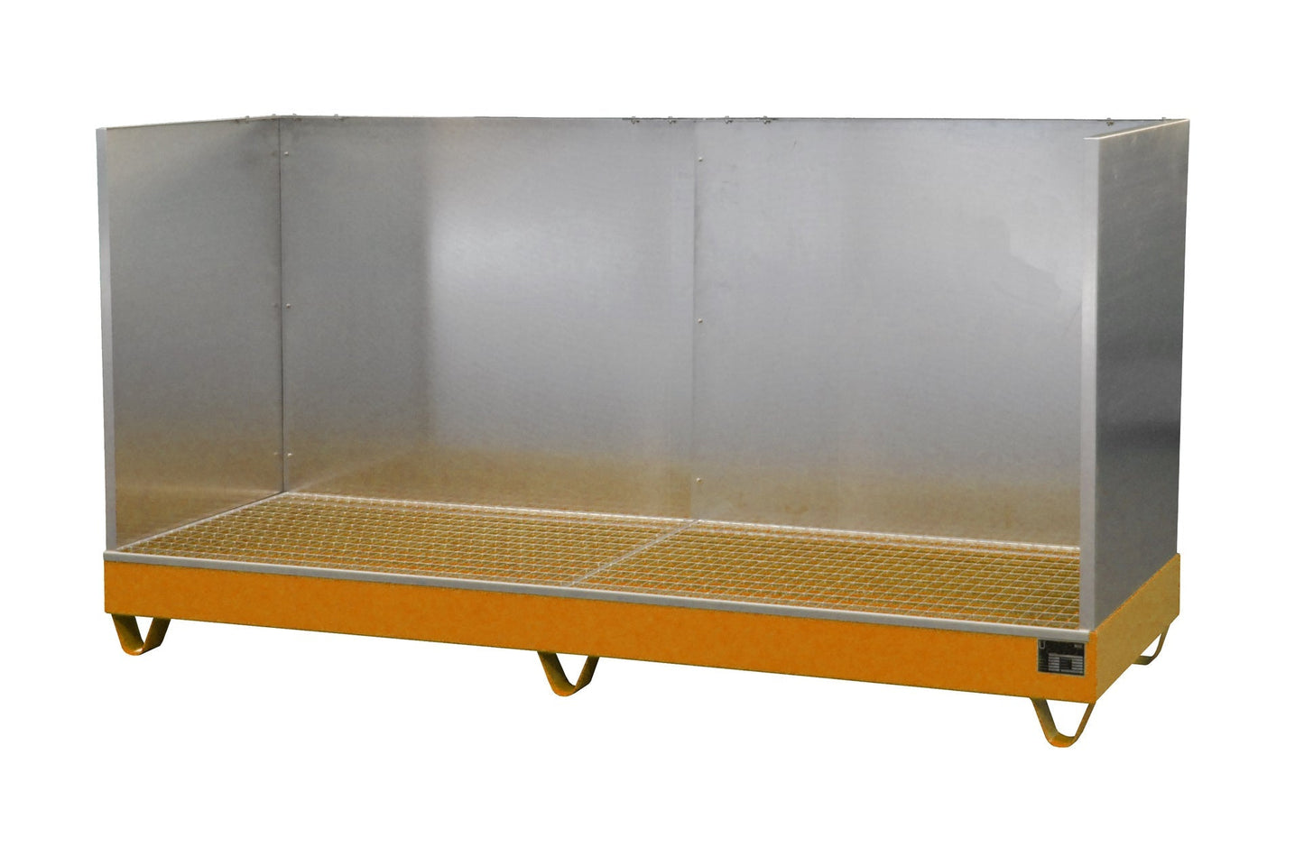 Auffangwanne 2042/SW, lackiert, Gelborange - Staplertechnik24 - 4471 - 18 - 2000 - 1