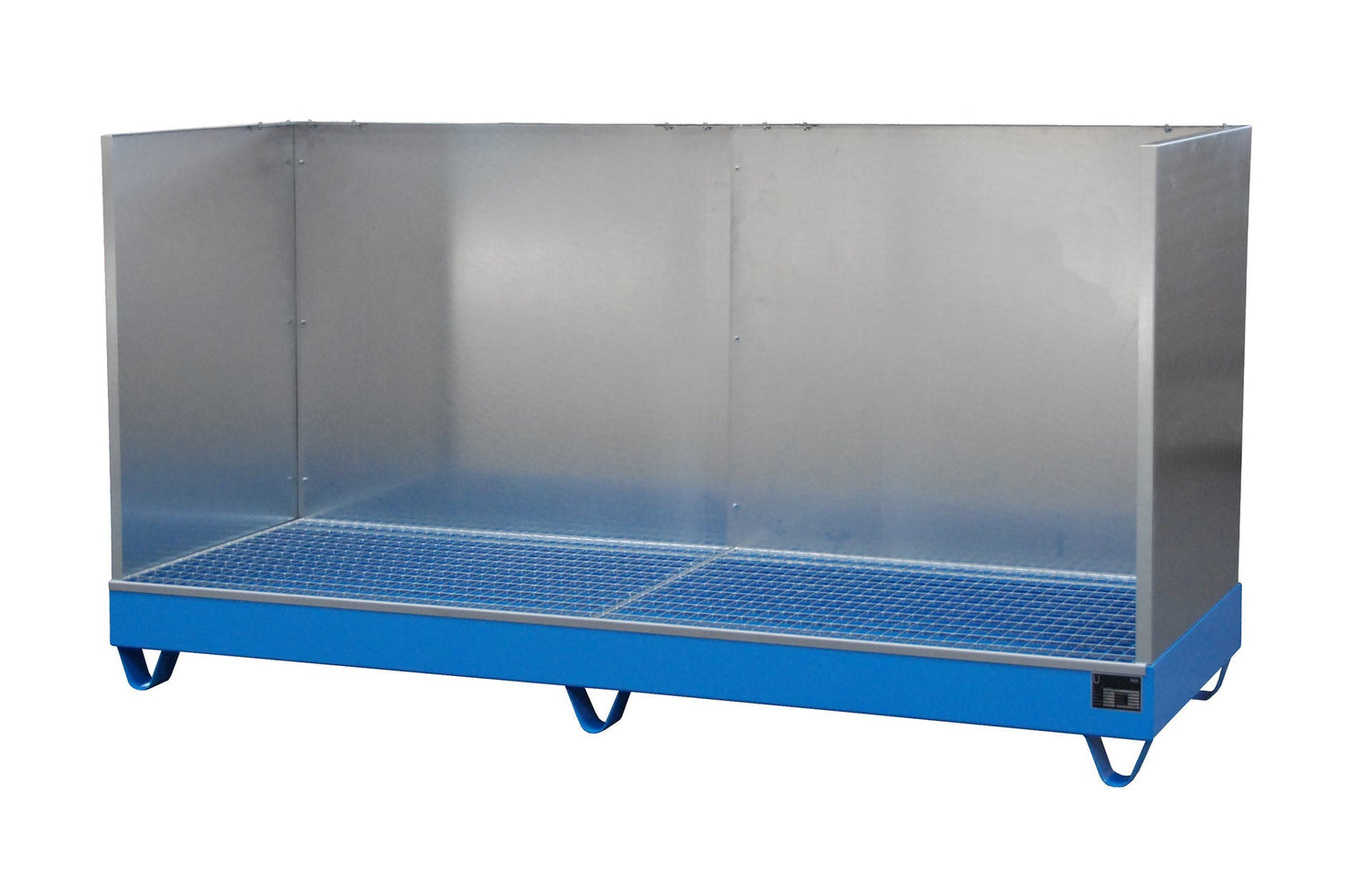 Auffangwanne 2042/SW, lackiert, Lichtblau - Staplertechnik24 - 4471 - 18 - 2000 - 3