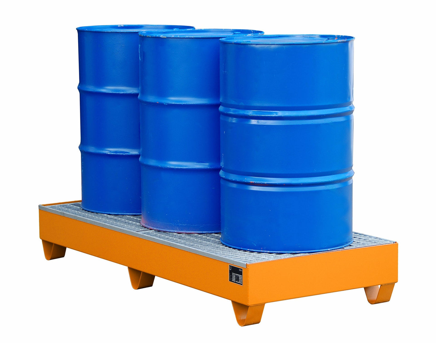 Auffangwanne 2050, lackiert, Gelborange - Staplertechnik24 - 4471 - 72 - 0000 - 1