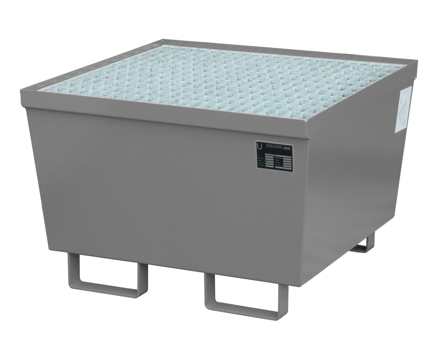 Auffangwanne AM - 1, lackiert, Mausgrau - Staplertechnik24 - 4447 - 01 - 0000 - 5