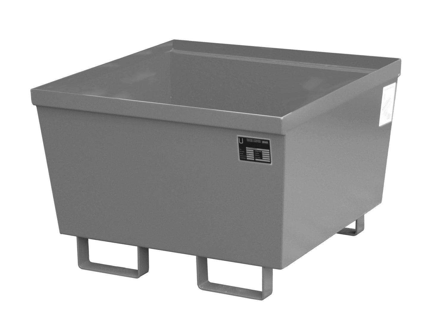 Auffangwanne AO - 1, lackiert, Mausgrau - Staplertechnik24 - 4447 - 09 - 0000 - 5