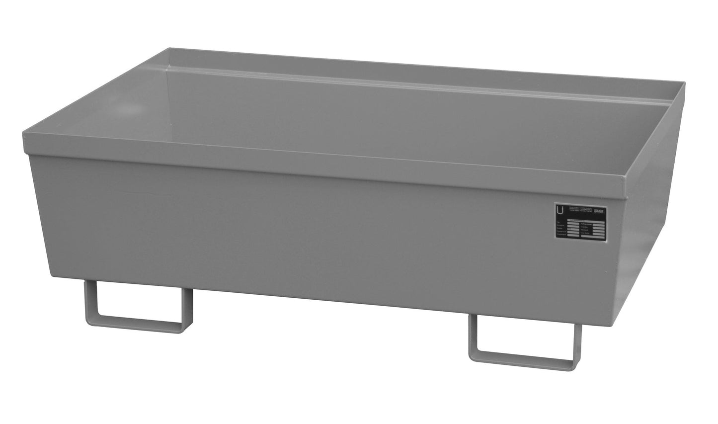 Auffangwanne AO - 2, lackiert, Mausgrau - Staplertechnik24 - 4447 - 10 - 1000 - 5