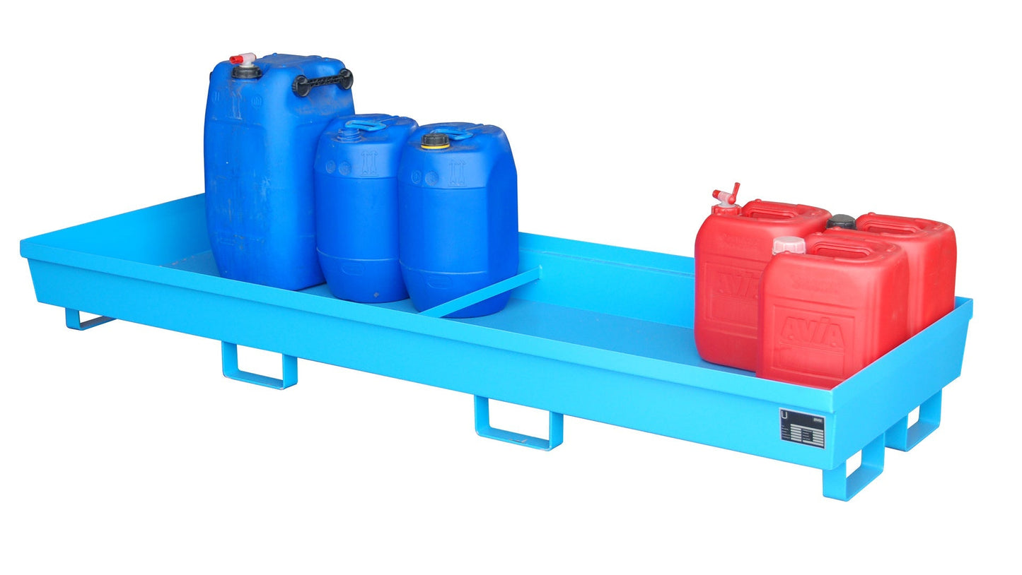 Auffangwanne AO - 4/B, lackiert, Lichtblau - Staplertechnik24 - 4447 - 12 - 0000 - 3