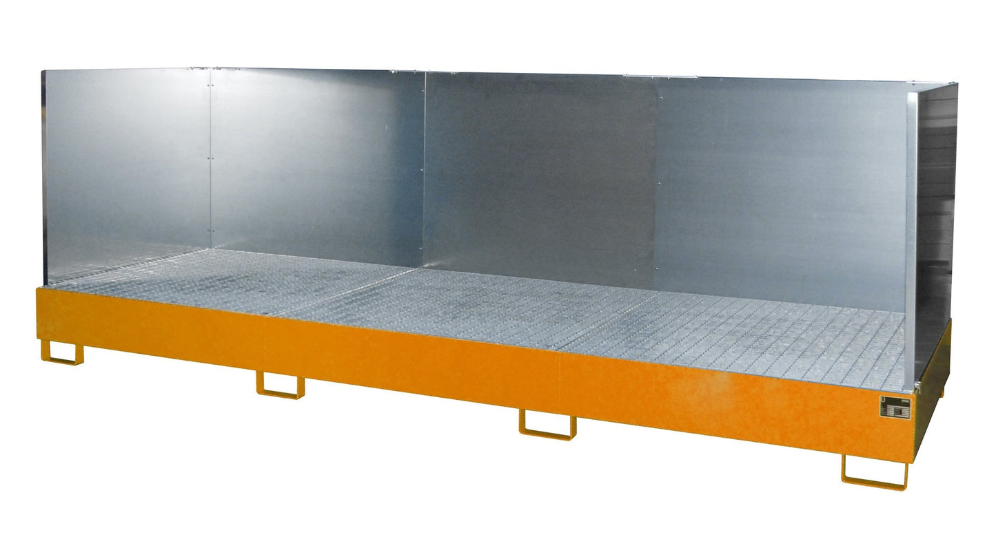 Auffangwanne AW 1000 - 3/SW, lackiert, Gelborange - Staplertechnik24 - 4518 - 17 - 2000 - 1