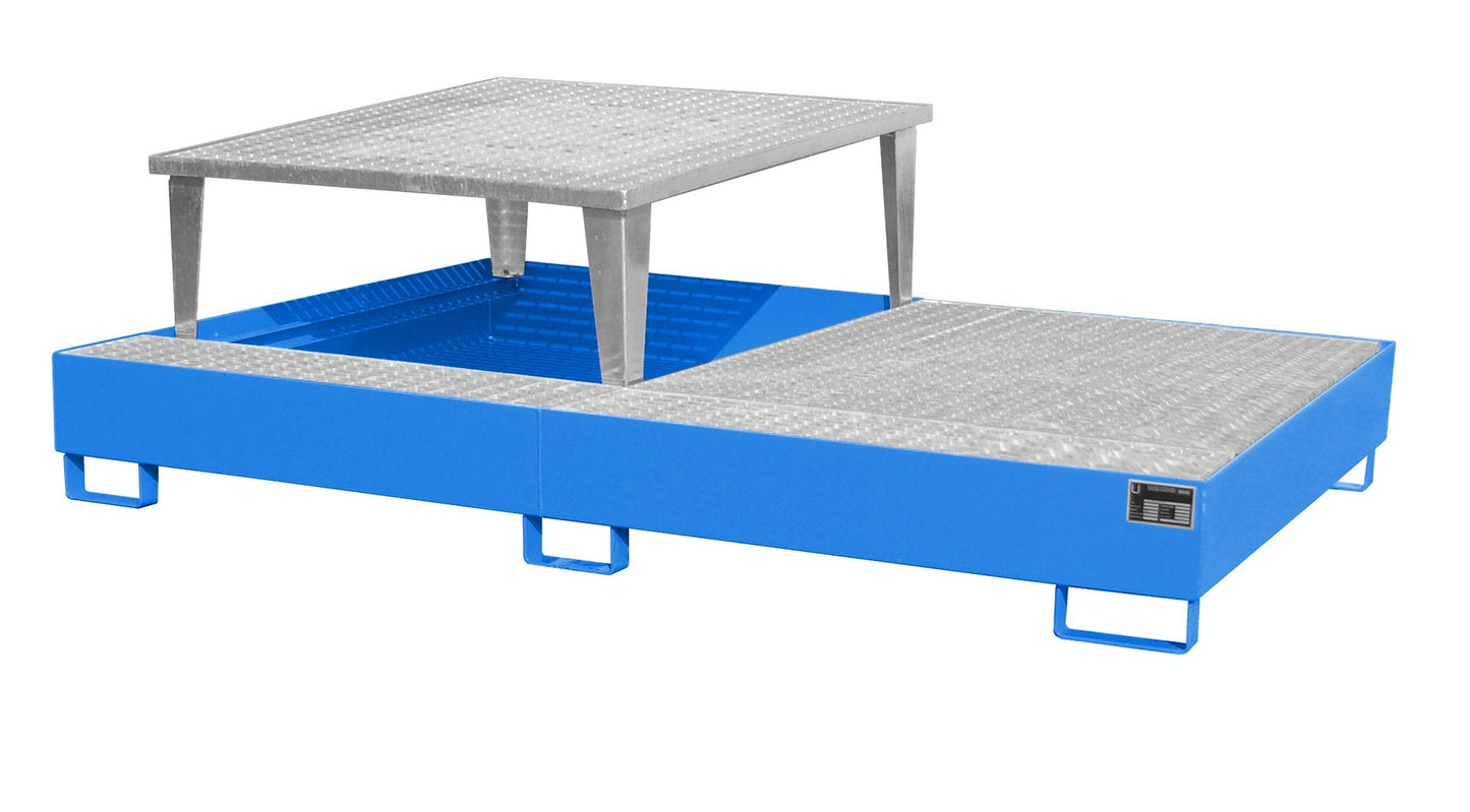 Auffangwanne AWA 21, lackiert, Lichtblau - Staplertechnik24 - 4402 - 80 - 0000 - 3