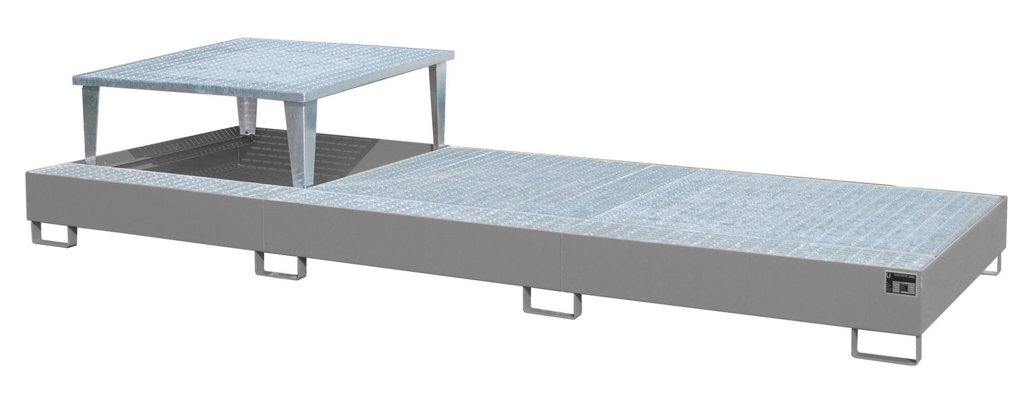 Auffangwanne AWA 31, lackiert, Mausgrau - Staplertechnik24 - 4402 - 81 - 0000 - 5