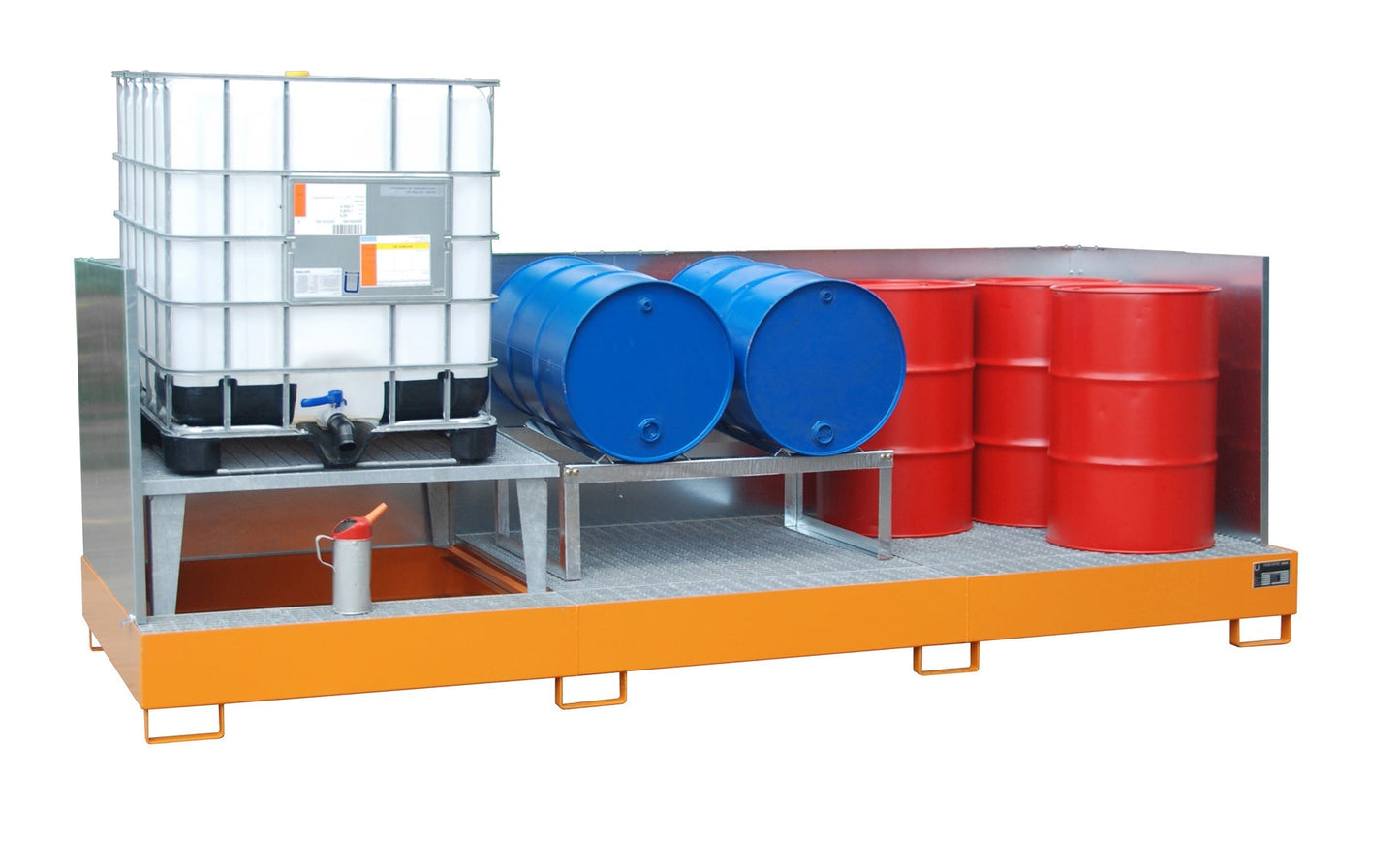 Auffangwanne AWA 31/SW, lackiert, Gelborange - Staplertechnik24 - 4402 - 81 - 2000 - 1