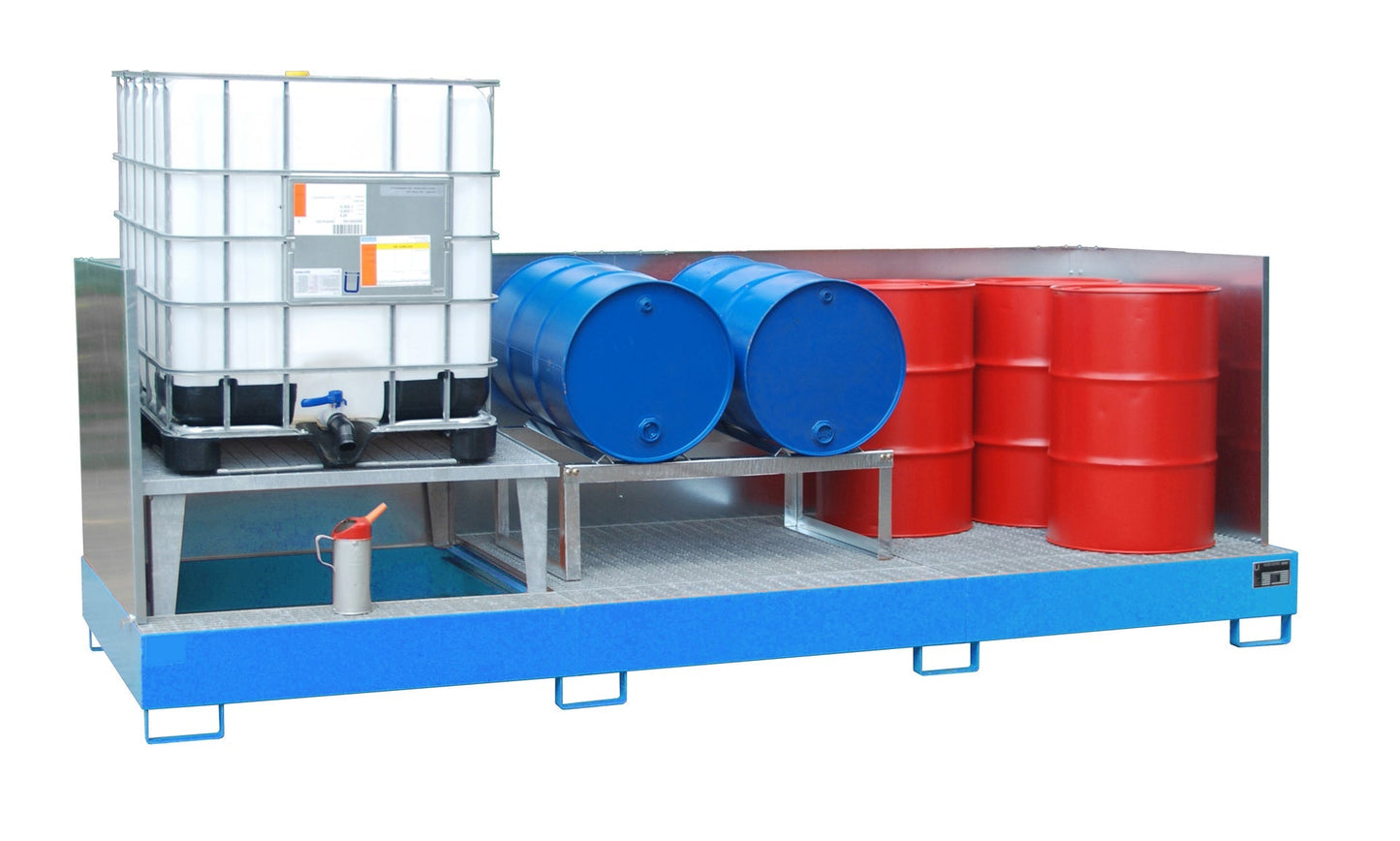 Auffangwanne AWA 31/SW, lackiert, Lichtblau - Staplertechnik24 - 4402 - 81 - 2000 - 3