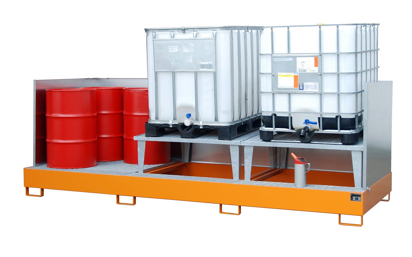 Auffangwanne AWA 32/SW, lackiert, Gelborange - Staplertechnik24 - 4402 - 82 - 2000 - 1