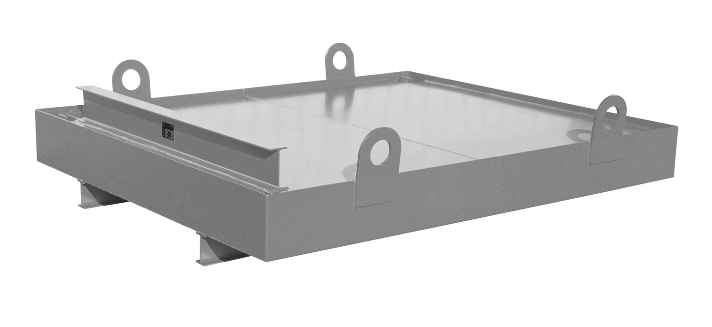 Containerwanne CW 1, lackiert, Mausgrau - Staplertechnik24 - 4513 - 01 - 0000 - 5