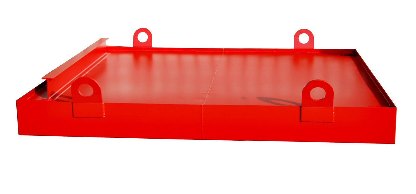 Containerwanne CW 2, lackiert, Feuerrot - Staplertechnik24 - 4513 - 02 - 0000 - 2