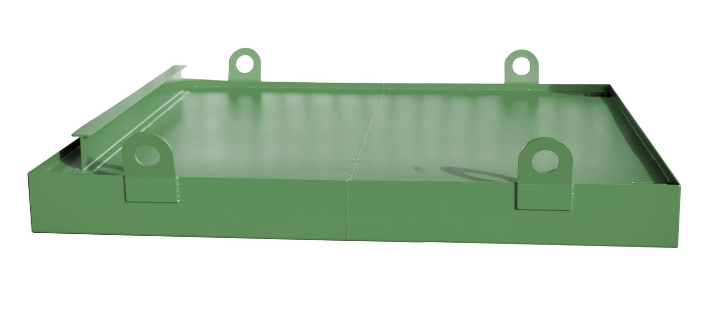 Containerwanne CW 2, lackiert, Resedagrün - Staplertechnik24 - 4513 - 02 - 0000 - 4