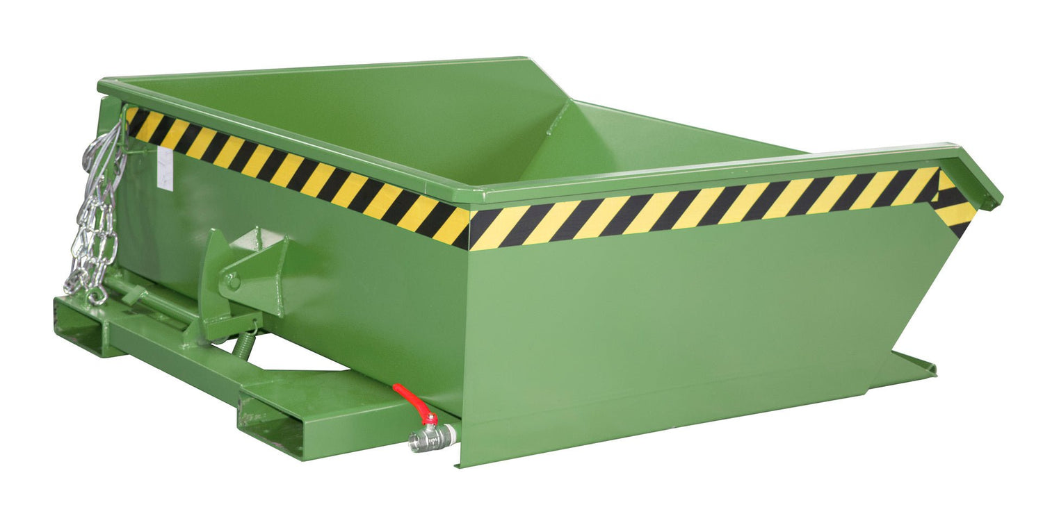 Mini - Spänebehälter SMGU 460, lackiert, Resedagrün - Staplertechnik24 - 4479 - 27 - 0000 - 4