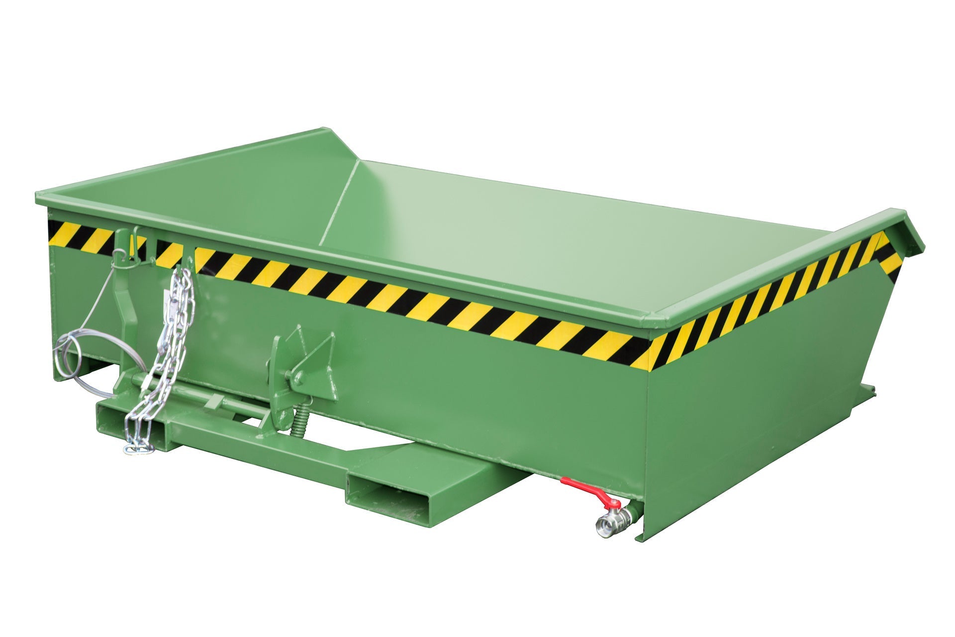 Mini - Spänebehälter SMGU 610, lackiert, Resedagrün - Staplertechnik24 - 4479 - 28 - 0000 - 4