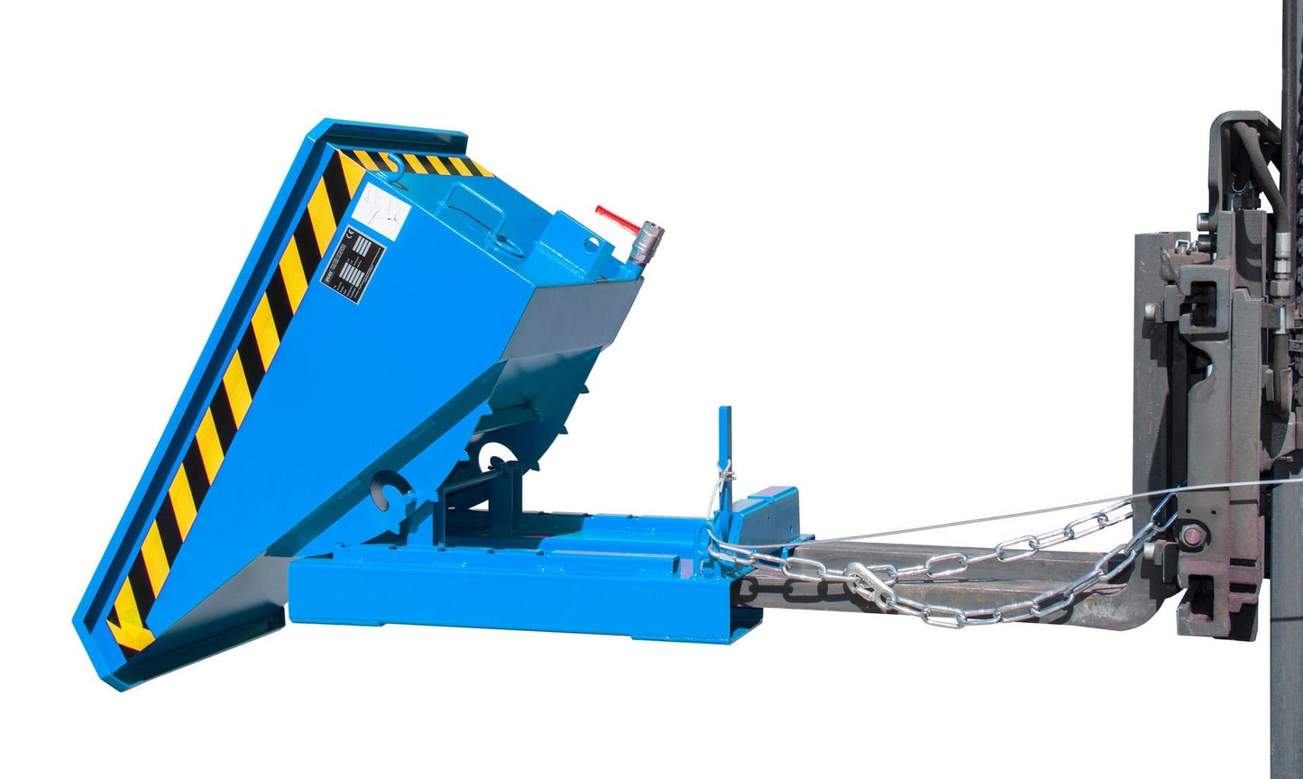 Spänebehälter EXPO - E 150, lackiert, Lichtblau - Staplertechnik24 - 4498 - 56 - 0000 - 3