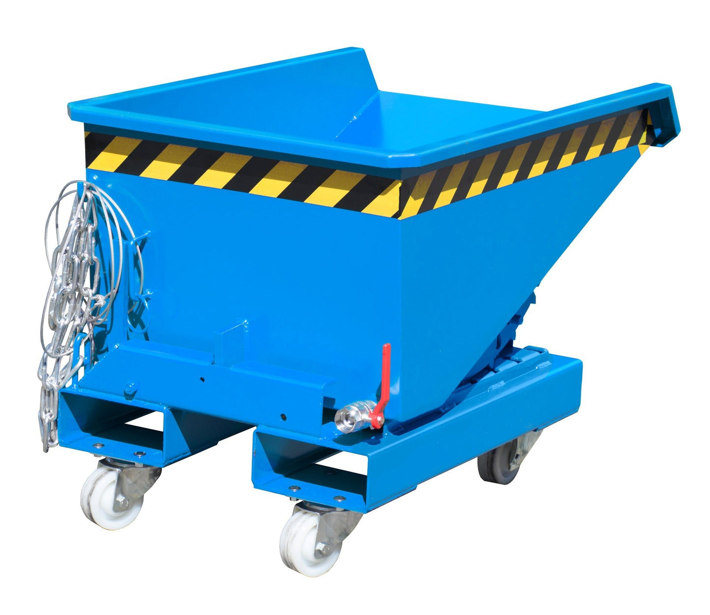 Spänebehälter EXPO - E 150, lackiert, Lichtblau - Staplertechnik24 - 4498 - 56 - 0000 - 3