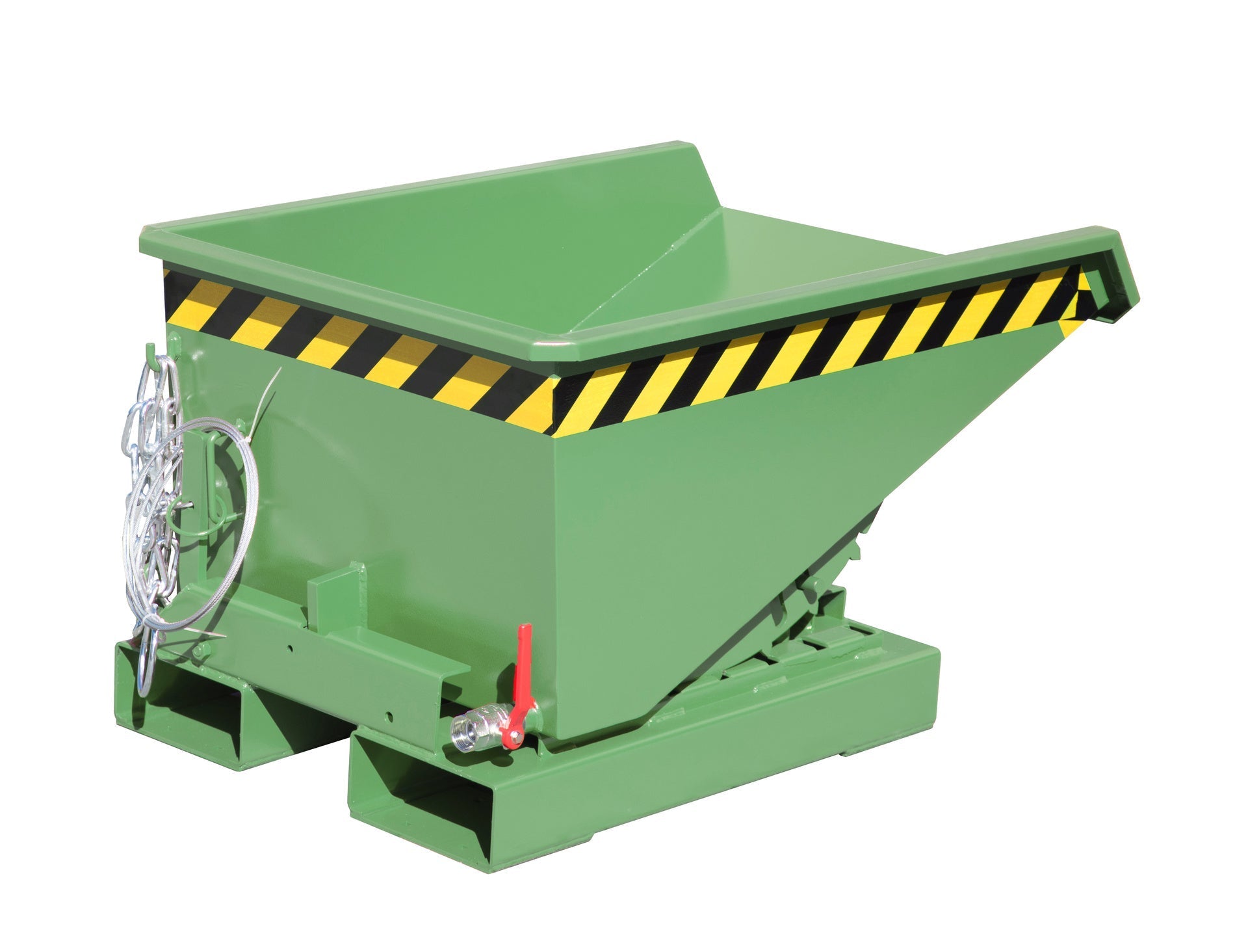 Spänebehälter EXPO - E 150, lackiert, Resedagrün - Staplertechnik24 - 4498 - 56 - 0000 - 4