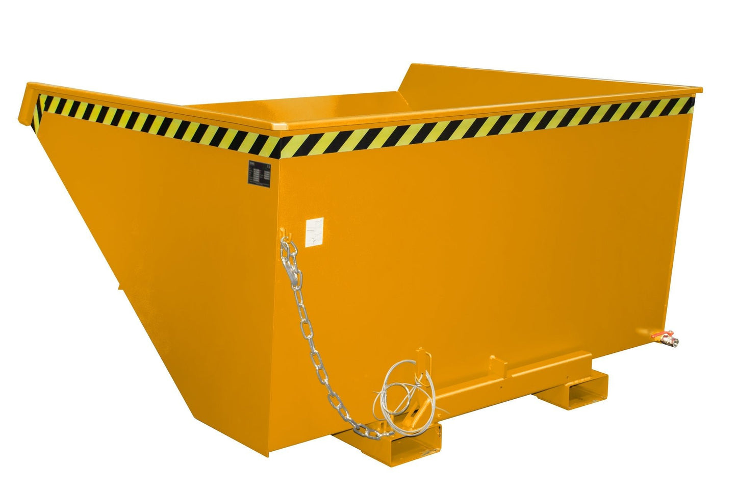 Spänebehälter EXPO - E 2100, lackiert, Gelborange - Staplertechnik24 - 4498 - 55 - 0000 - 1