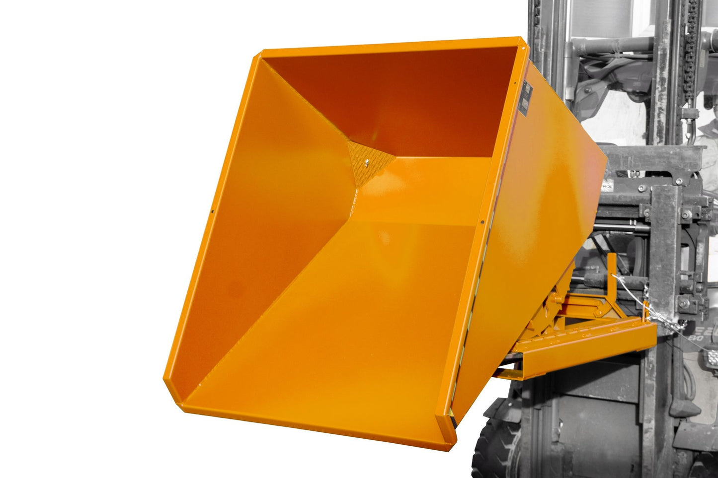 Spänebehälter EXPO - E 600, lackiert, Gelborange - Staplertechnik24 - 4498 - 51 - 0000 - 1
