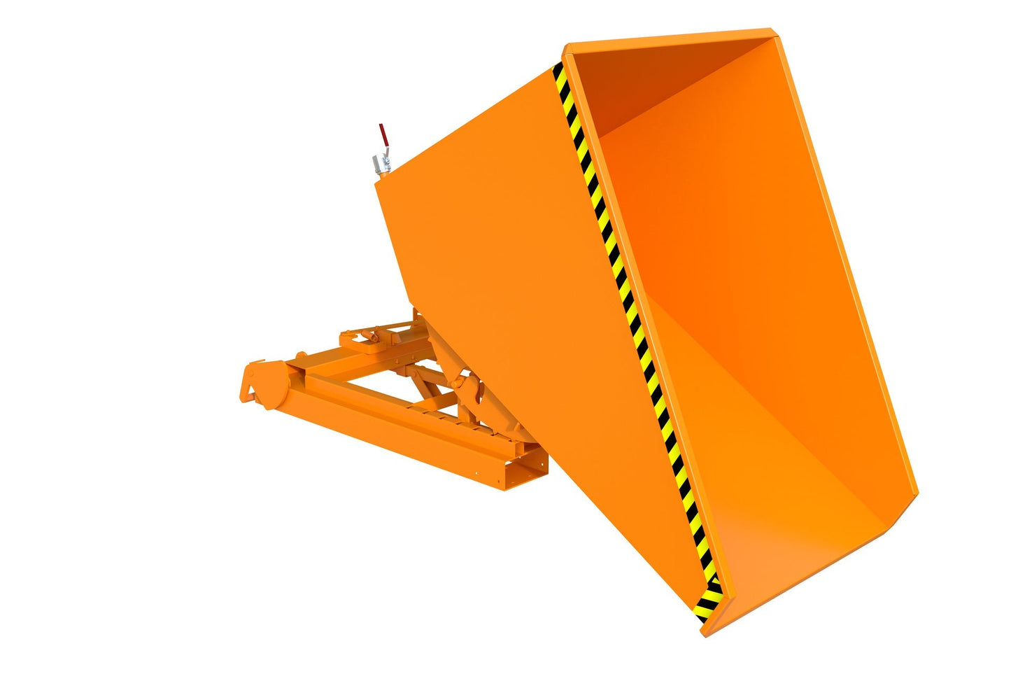 Spänebehälter S4A 1200, lackiert, Gelborange - Staplertechnik24 - 4462 - 48 - 0000 - 1