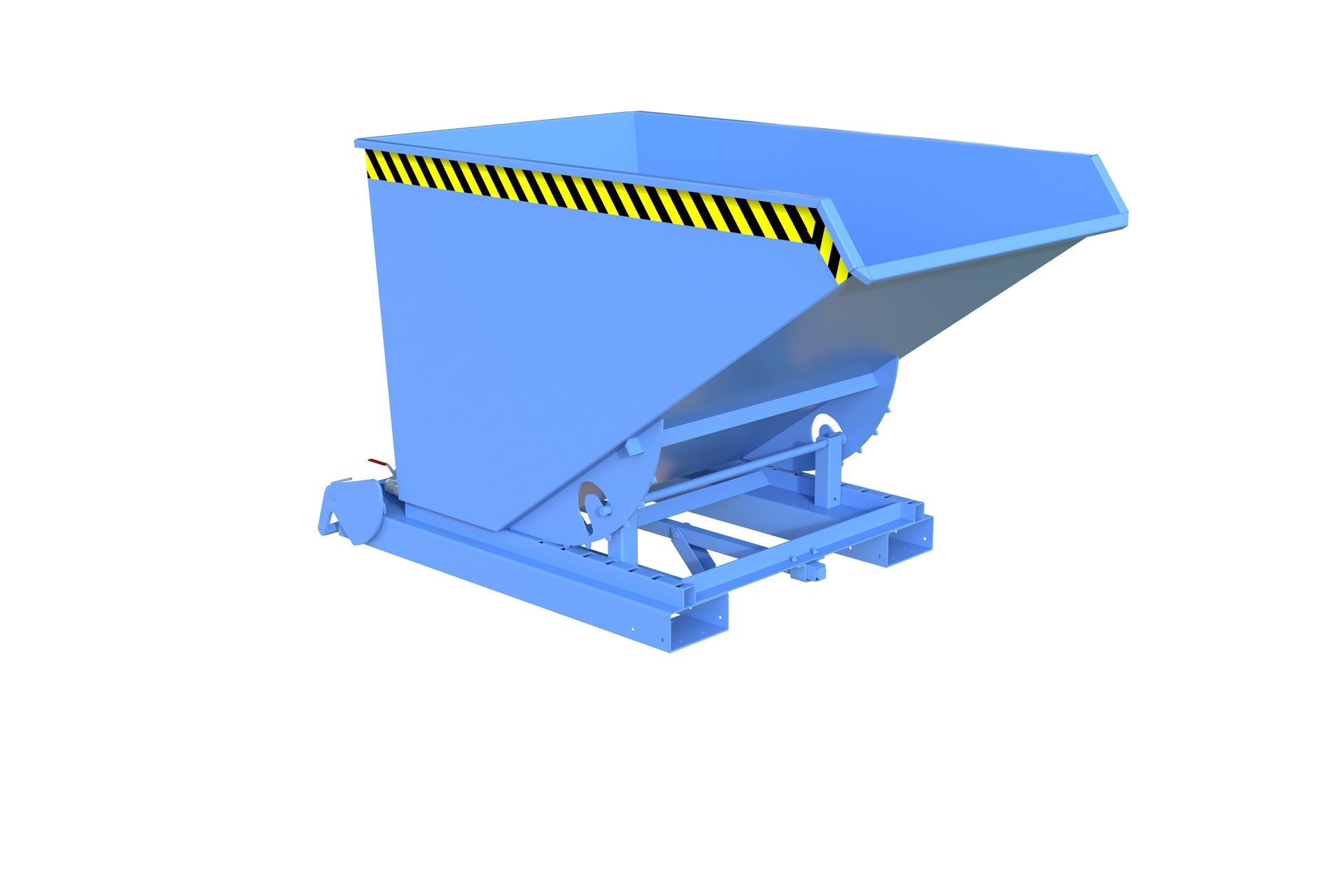 Spänebehälter S4A 1200, lackiert, Lichtblau - Staplertechnik24 - 4462 - 48 - 0000 - 3