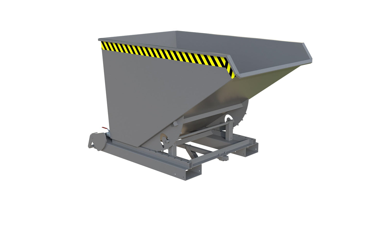 Spänebehälter S4A 1200, lackiert, Mausgrau - Staplertechnik24 - 4462 - 48 - 0000 - 5