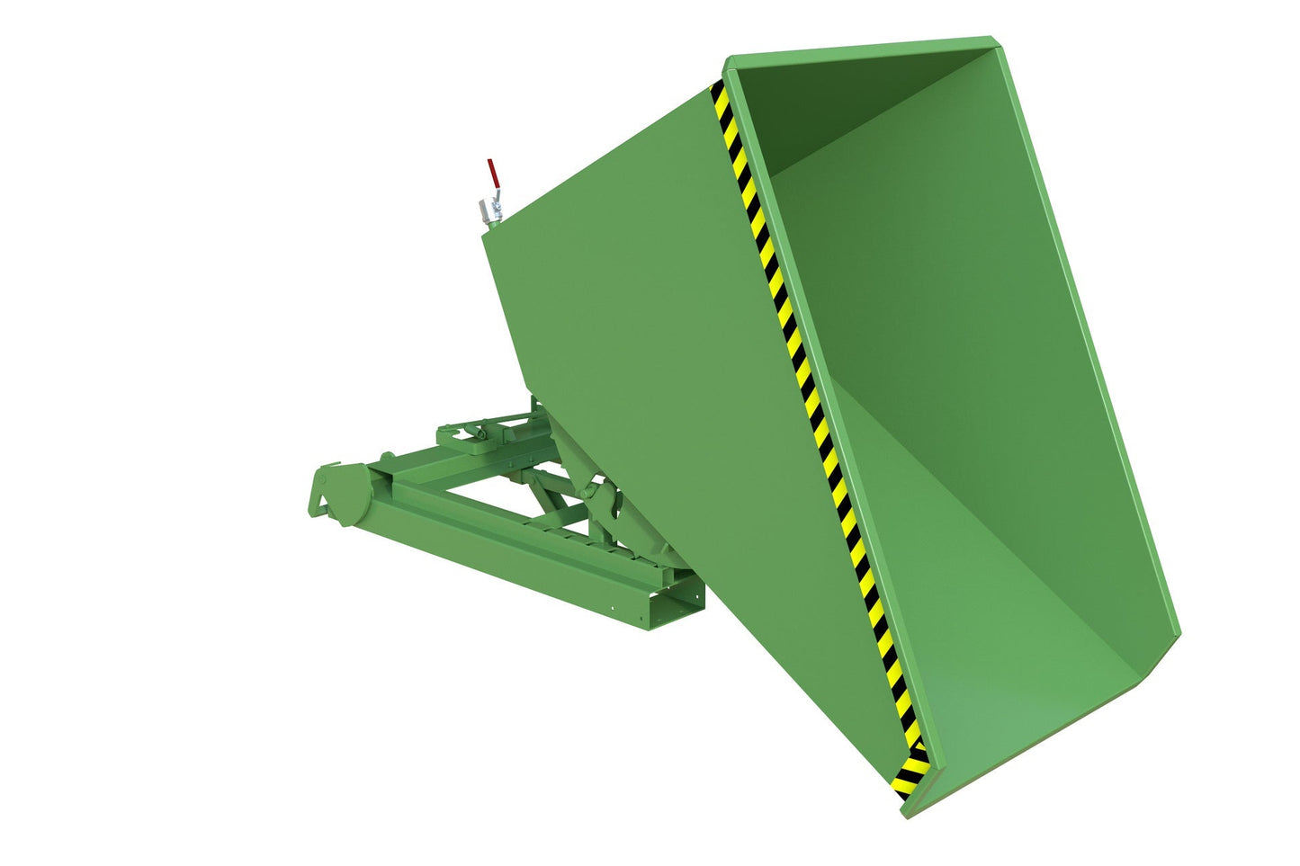 Spänebehälter S4A 1200, lackiert, Resedagrün - Staplertechnik24 - 4462 - 48 - 0000 - 4