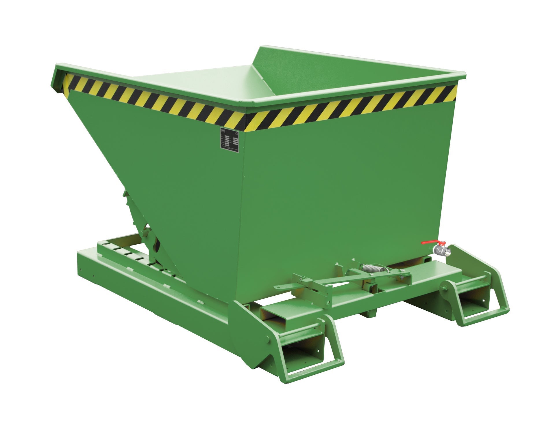 Spänebehälter S4A 600, lackiert, Resedagrün - Staplertechnik24 - 4462 - 46 - 0000 - 4