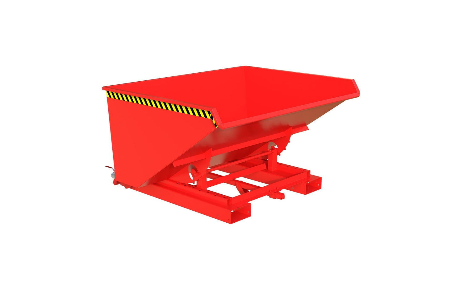 Spänebehälter S4A 900, lackiert, Feuerrot - Staplertechnik24 - 4462 - 47 - 0000 - 2