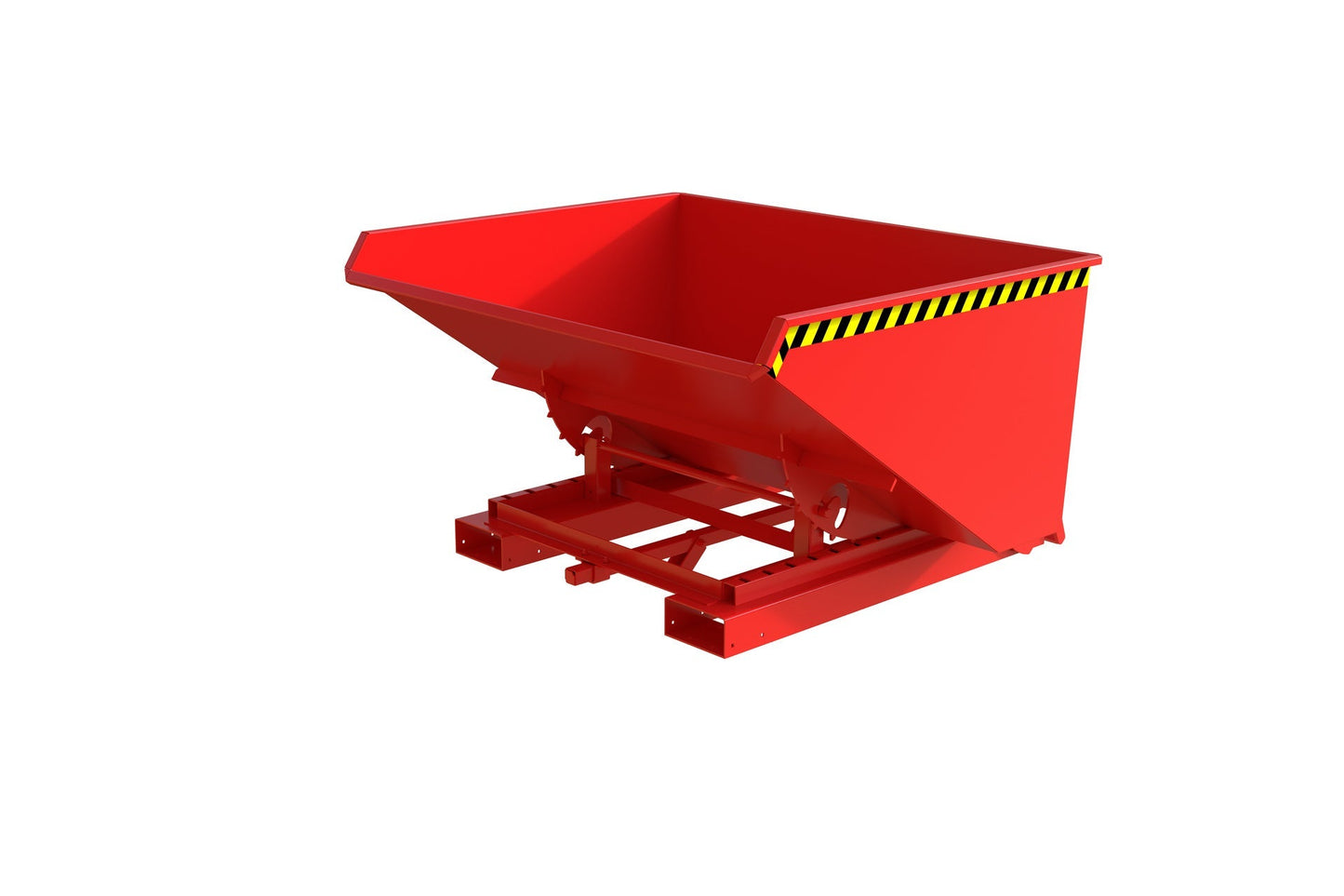 Spänebehälter S4A 900, lackiert, Feuerrot - Staplertechnik24 - 4462 - 47 - 0000 - 2